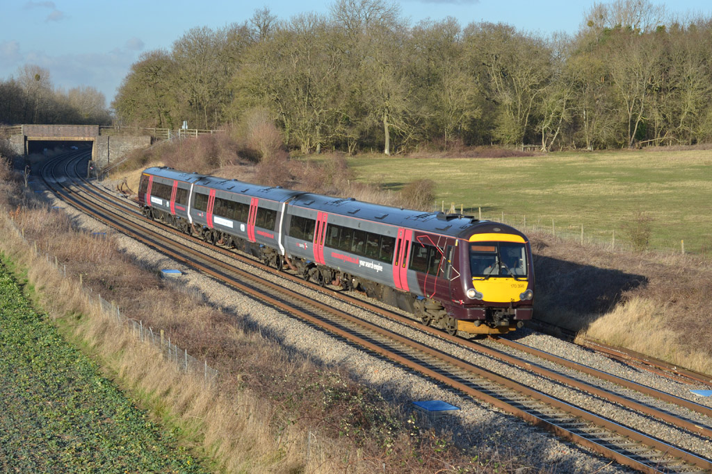 Class 170 No.170398 at Croome