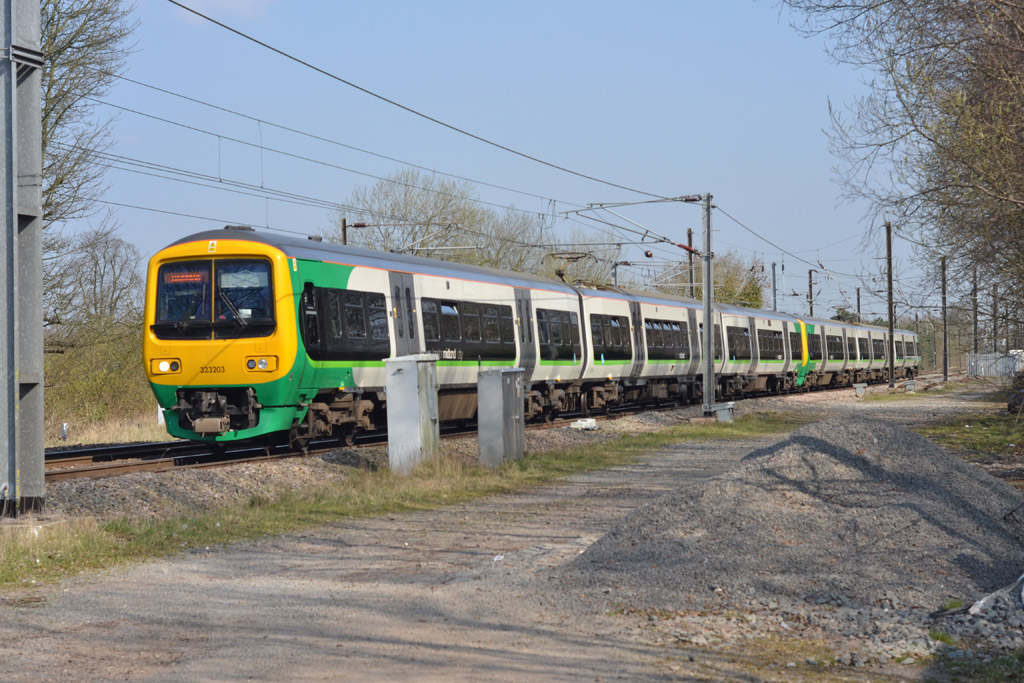 Nos.323203 & 323214 at Barnt Green