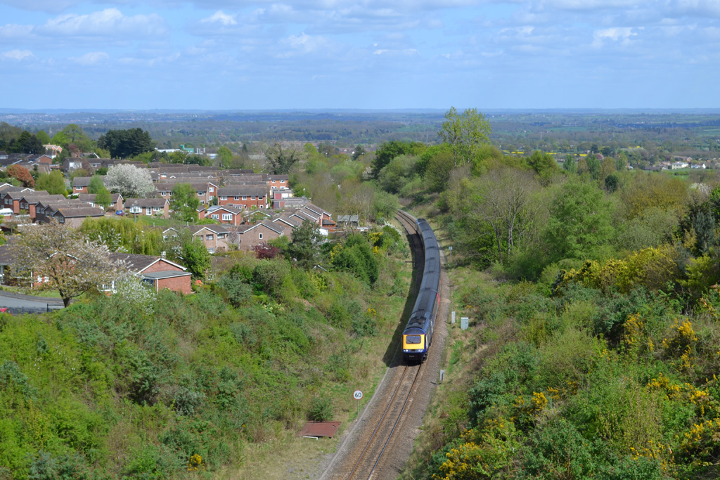 Nos.43143 & 43165 at Malvern Wells 