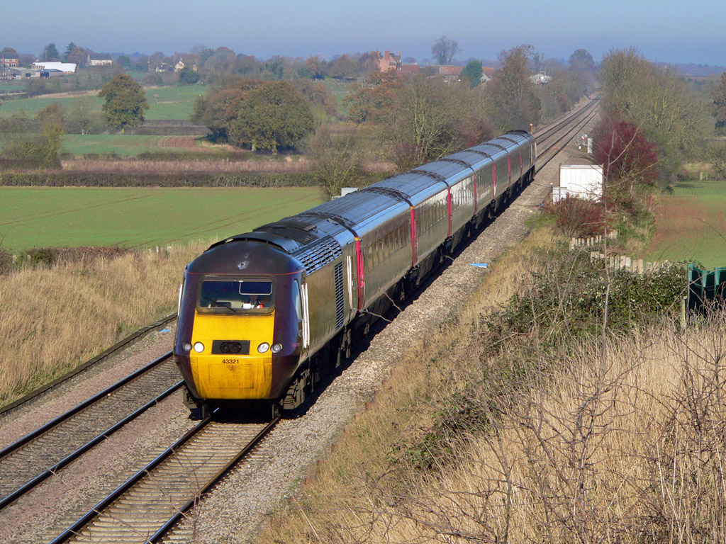Nos.43321 & 43207 at Bredicot