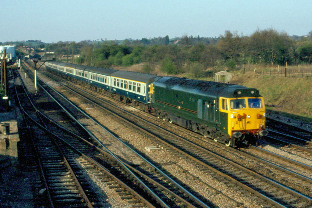 No.50007 at Bromsgrove