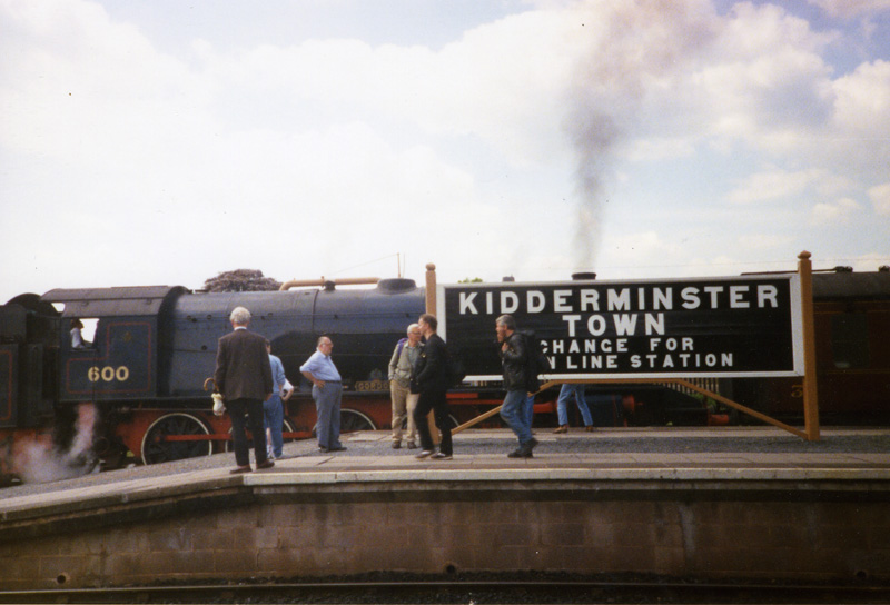 WD No.600 at Kidderminster
