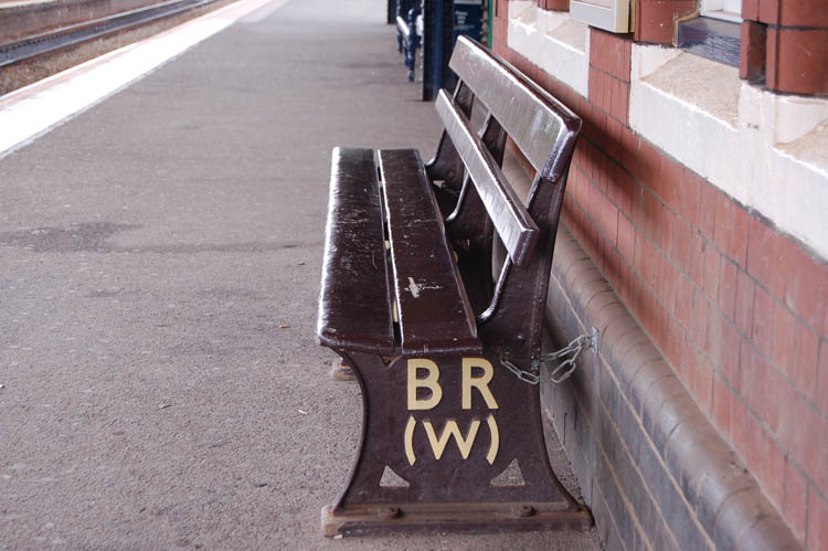 BR Seat at Stourbridge