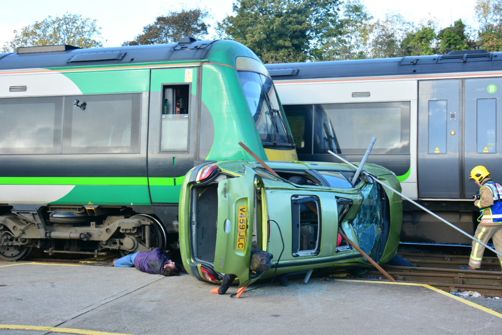Simulated emergency at Worcester