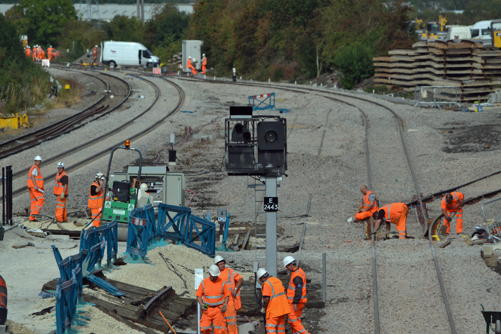 Honeybourne Station rebuilding