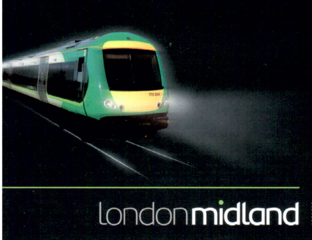 Train on front of LM Timtable